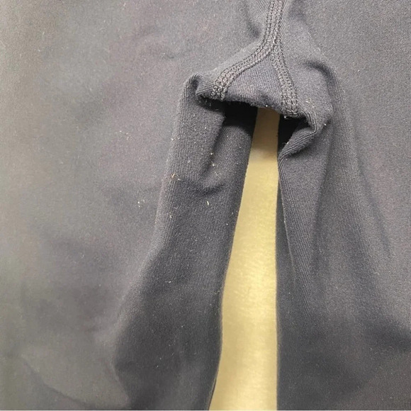 Sketchers Navy Blue Floral Skinny Leggings S? - Picture 7 of 8